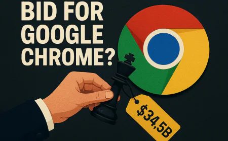 Perplexity’s $34.5 Billion Bid for Google Chrome Bold Antitrust Gamble or PR Stunt?